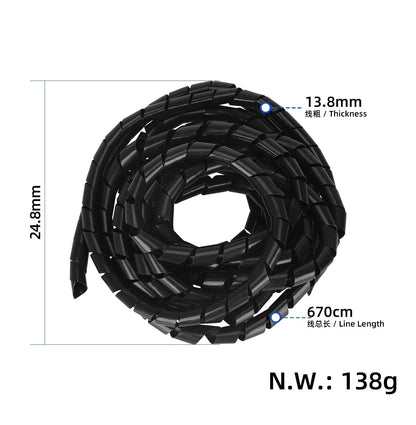 Noir 14mm 120M winding protection line(1 bag)