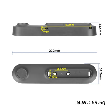 Original Xiaomi 6 Rear Fork Right + Left Cover Kit avec vis