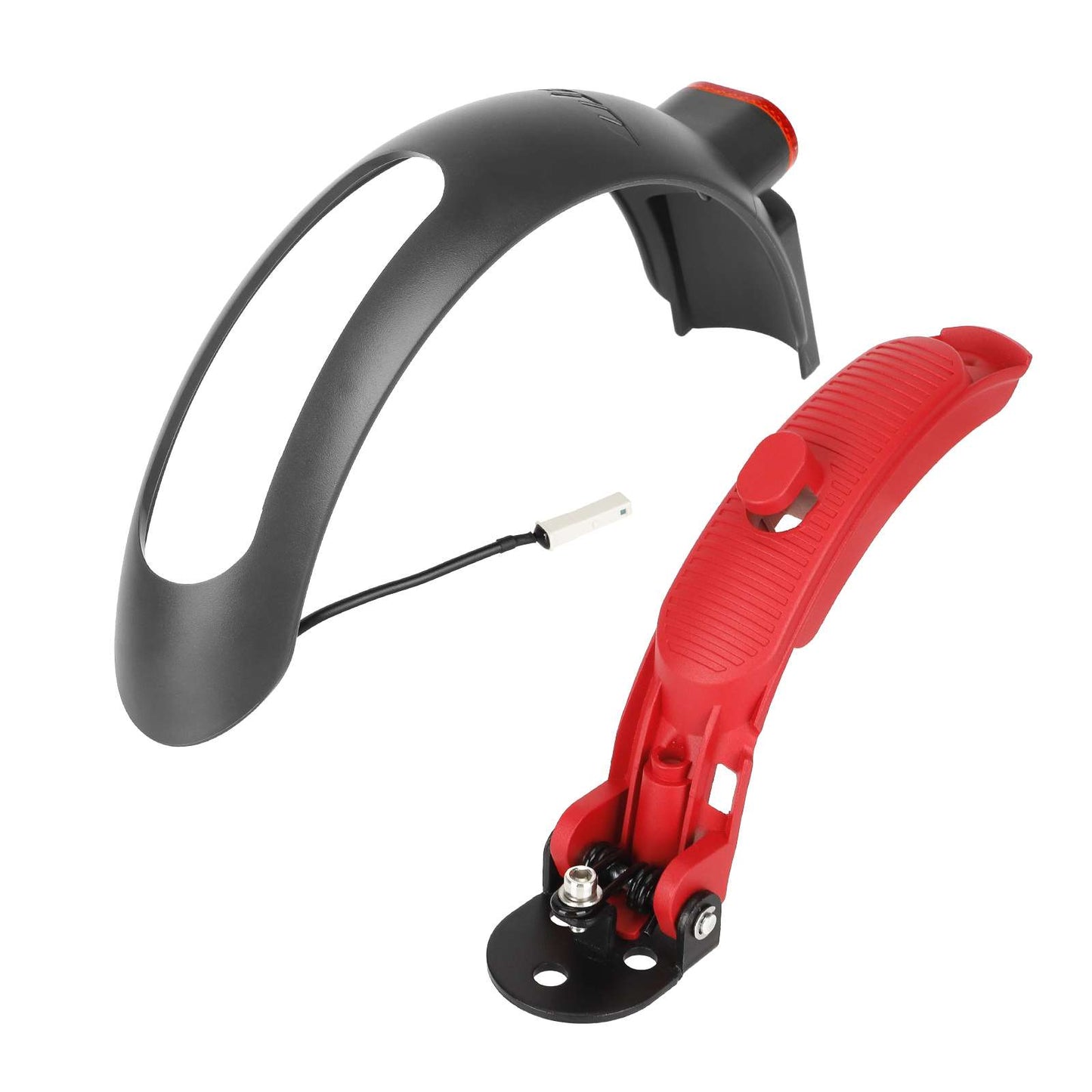 Gris-rouge Ulip Superior garde-boue arrière avec aluminium pour Xiaomi trottinettes