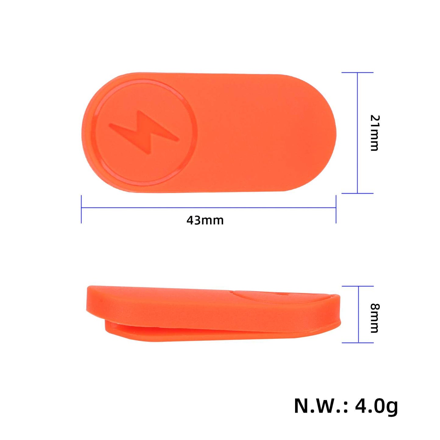 Original rouge port de charge waterproof cover pour Xiaomi Elite trottinette