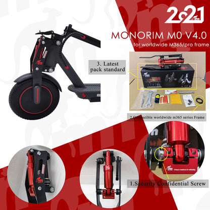 M0 Monorim V4 suspension avant pour Xiaomi M365/Pro trottinettes