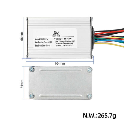 48VDC carte mère/contrôleur pour pour Kukirin M4/M4Pro trottinettes