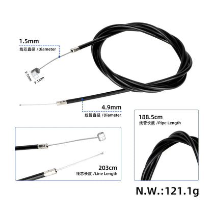 Kukirin A1/C1Pro rear câble de frein avec 203cm