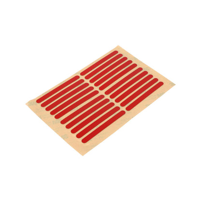 Original fourche avant et back fork rouge réfléchissant sticker pour Xiaomi M365 trottinette decorative shells