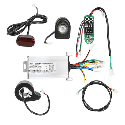 Contrôleur+Circuit board+noir power accélérateur+feu avant+feu arrière+noir power câble pour compatible Xiaomi trottinettes