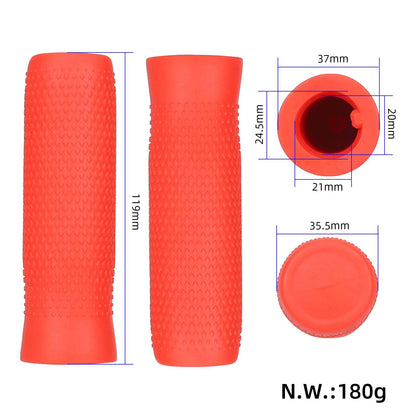 2 pcs rouge couvre-poignées pour Ninebot ES1/ES2/ES3/ES4/ES5