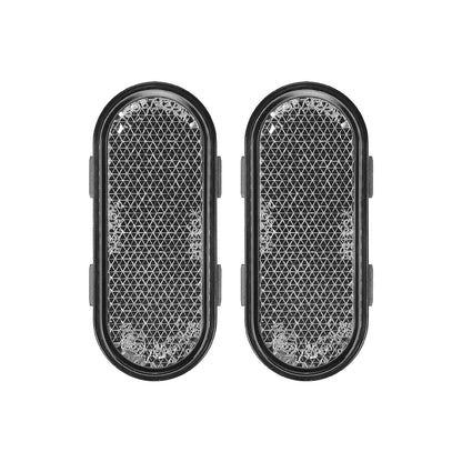 Siliver front catadioptre pour Xiaomi Elite/4Lite(2nd Gen) trottinette