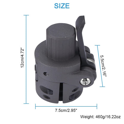 Noir pliable pole base pour M365