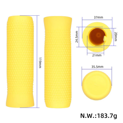 2 pcs jaune couvre-poignées pour Ninebot ES1/ES2/ES3/ES4/ES5