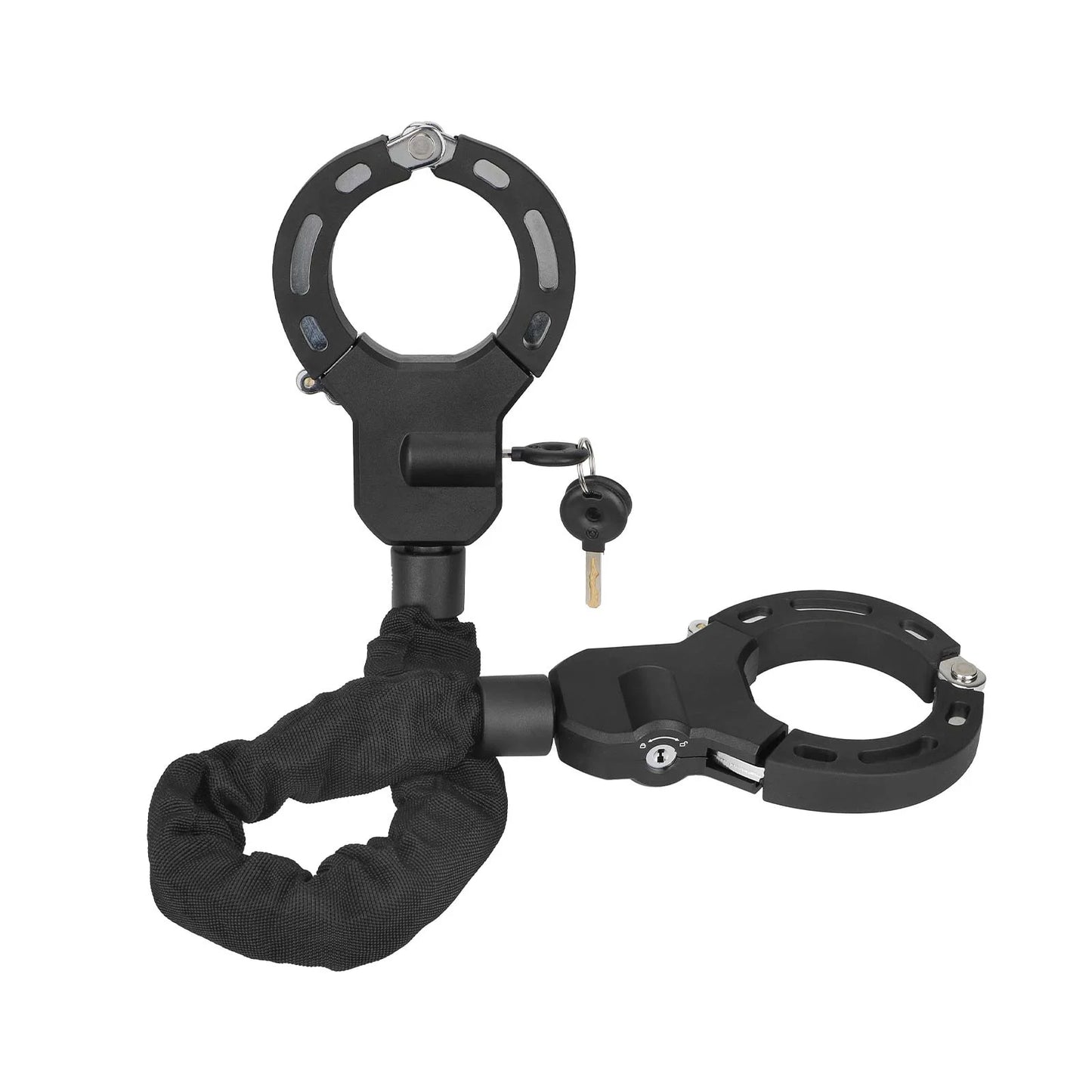 Noir cloth chain lock