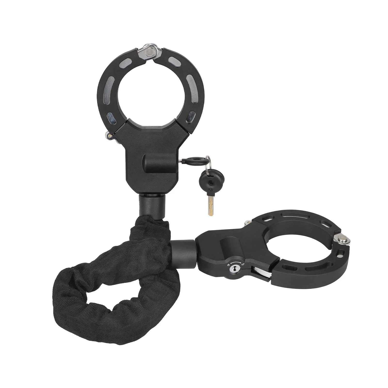 Noir cloth chain lock