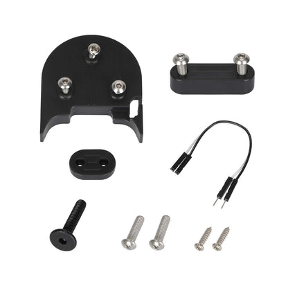 Gris fender booster pad + foot brace pad + feu arrière pad Kit pour refitting M365 to 10 inch