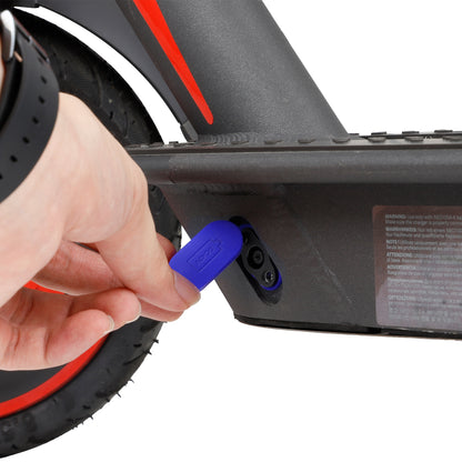 Bleu cache magnétique pour port de charge of Xiaomi MI3 trottinettes