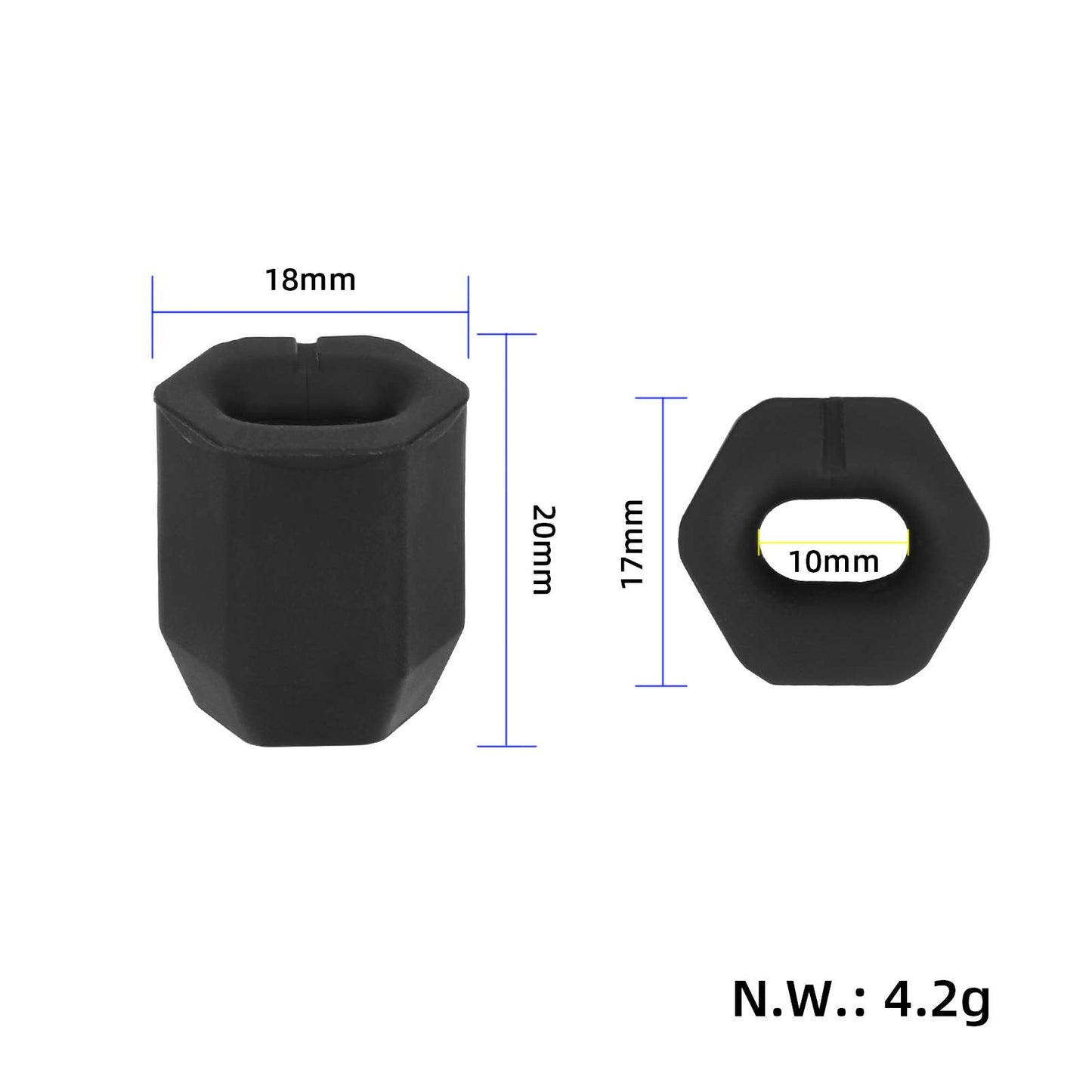 Original gris brake line fixing silicone prise pour Xiaomi 4 Llite(2nd Gen)/MI 6 trottinette
