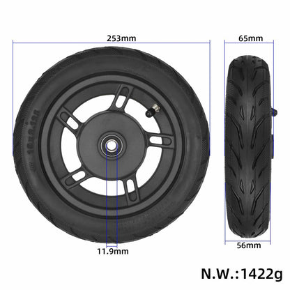 Original rim pour Xiaomi 4 lite(2nd Gen) /6 Lite trottinette avec 10*2.125 pneu
