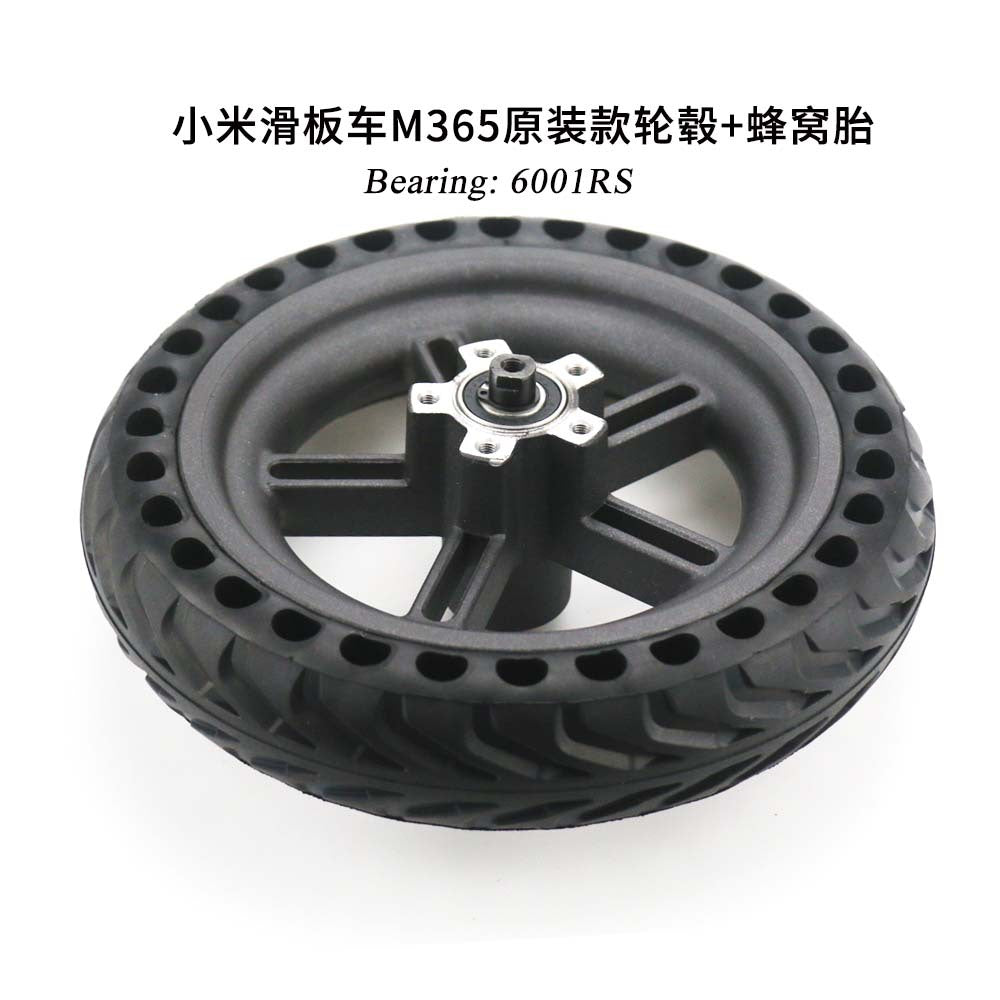 8 1/2*2 wheel rim + pneu plein pour M365 et 1S trottinette