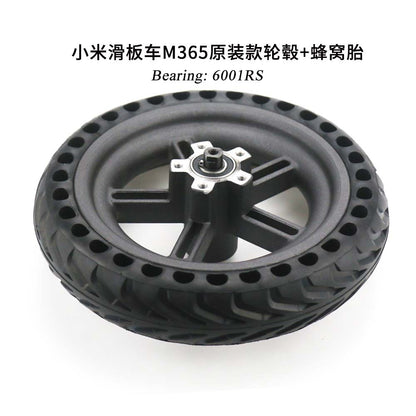 8 1/2*2 wheel rim + pneu plein pour M365 et 1S trottinette