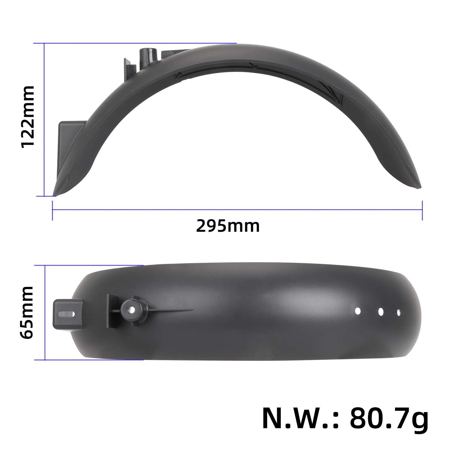 Original rear garde-boue pour Xiaomi 4 Lite (2Gen) trottinette