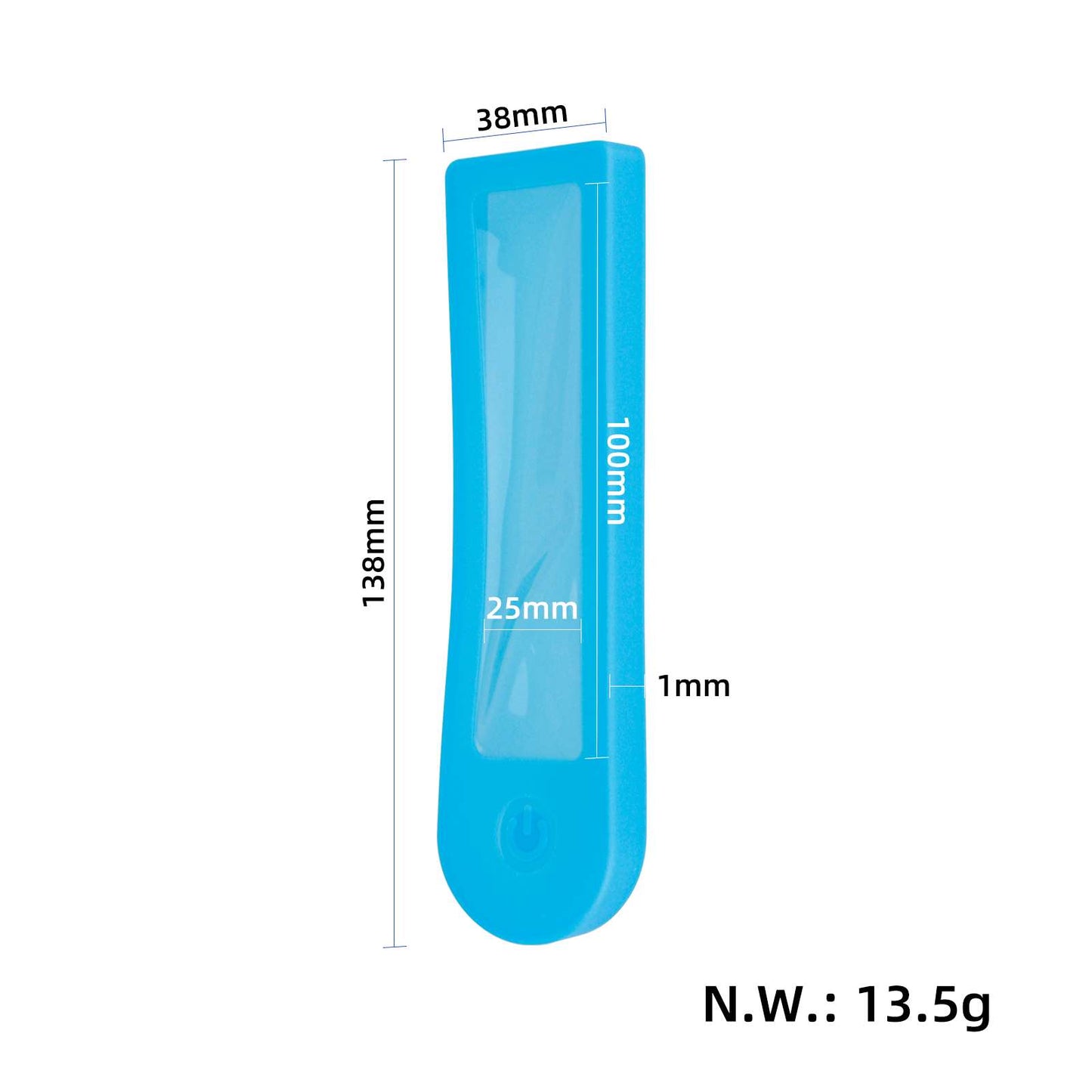Bleu waterproof silicone écran cover pour M365 et Pro