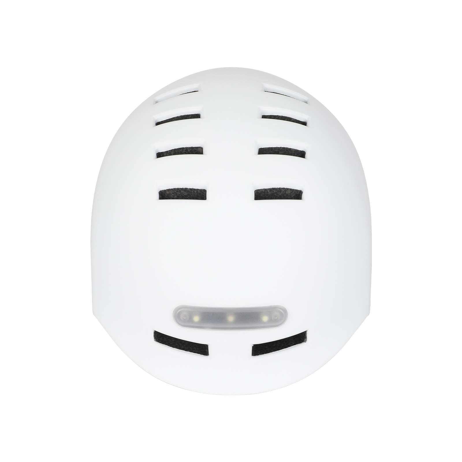 Blanc L size casque avec light