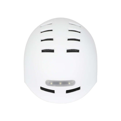 Blanc L size casque avec light