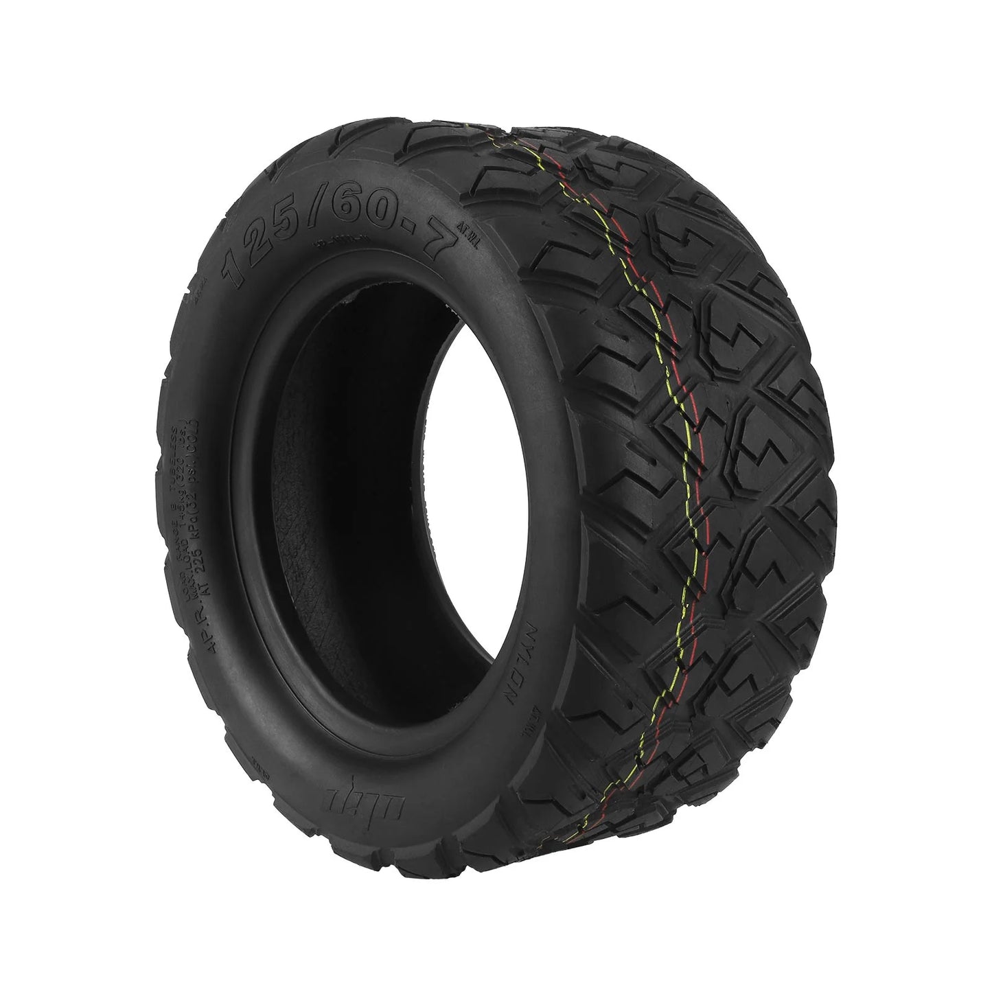 Ulip 125/60-7 diamant Pattern tout-terrain pneu tubeless