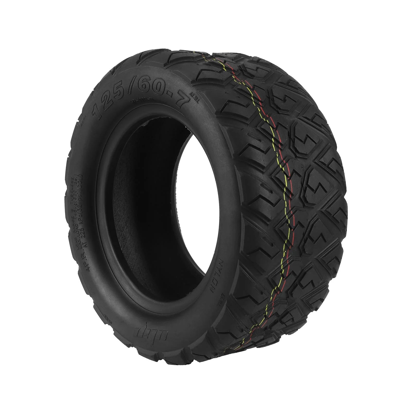 Ulip 125/60-7 diamant Pattern tout-terrain pneu tubeless