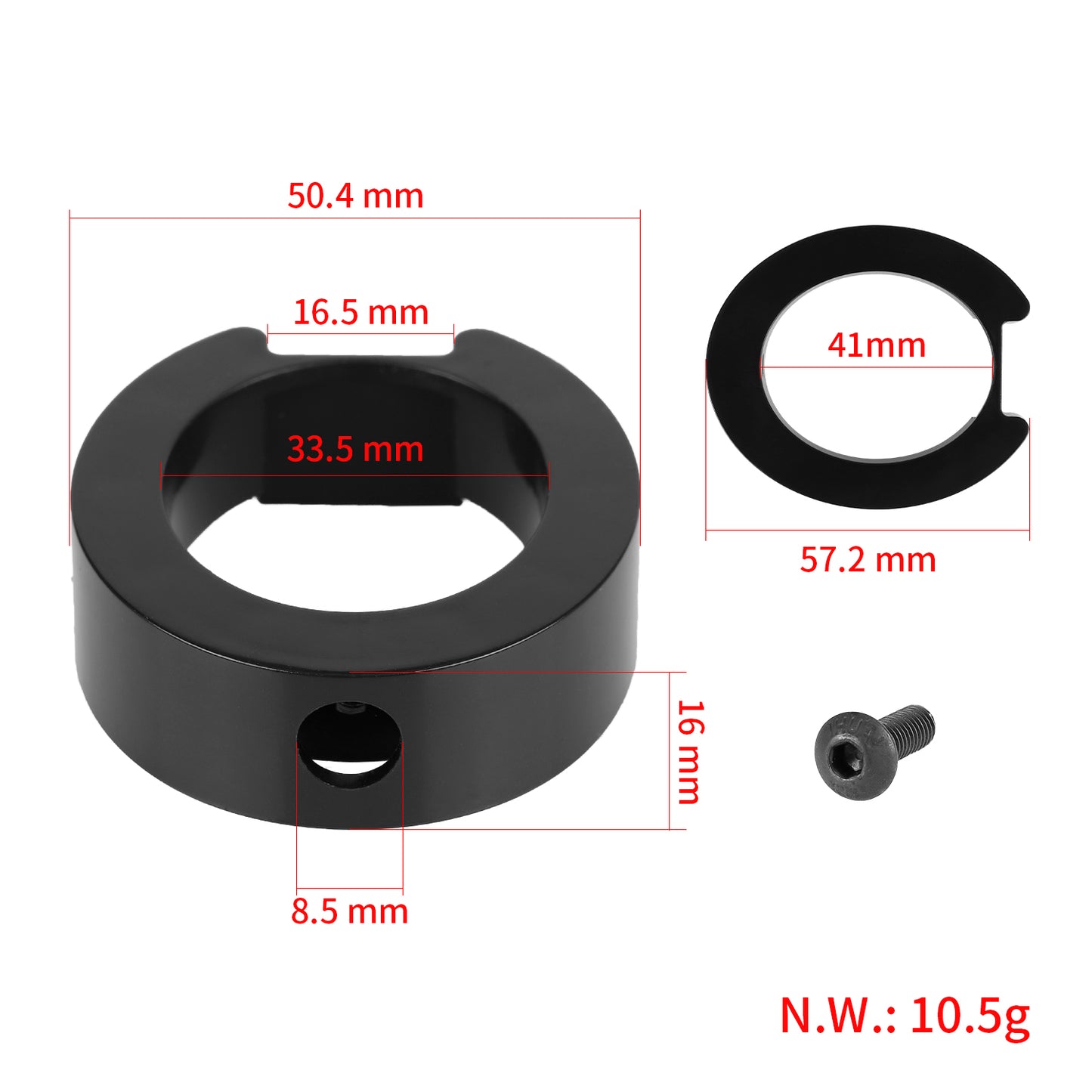 Ring pour xiaomi 3 trottinette avec vis