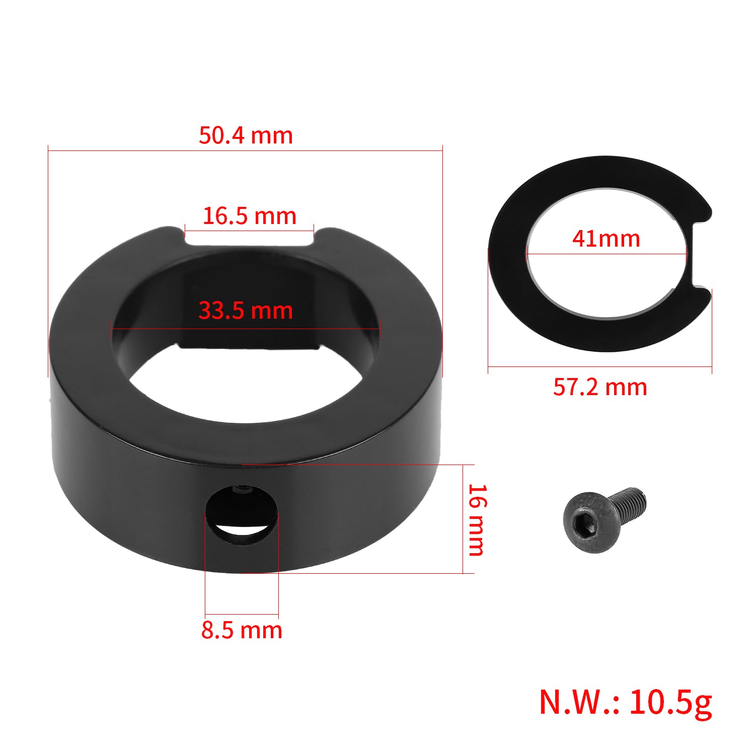 Ring pour xiaomi 3 trottinette avec vis