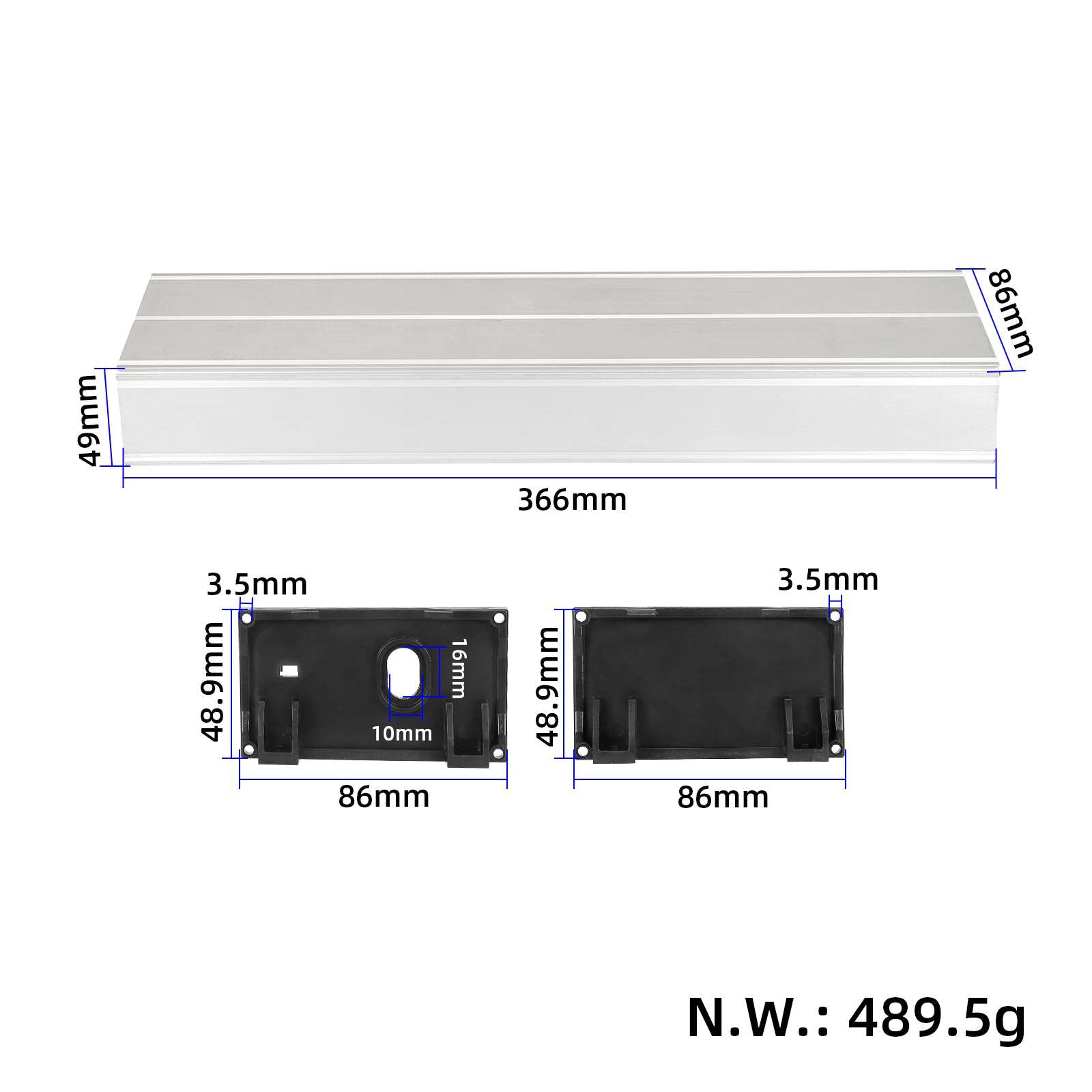 Xiaomi PRO batterie protection Aluminum Case