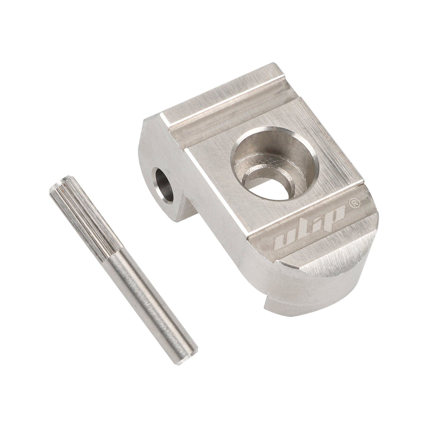 Argent stainless steel pliable buckle pour xiaomi trottinettes avec stainless steel axle