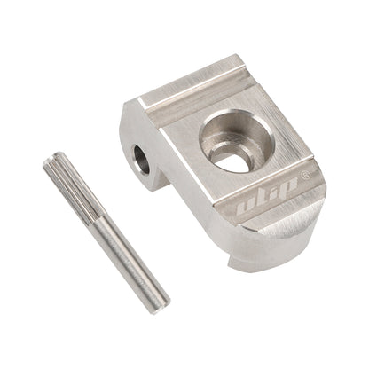 Argent stainless steel pliable buckle pour xiaomi trottinettes avec stainless steel axle