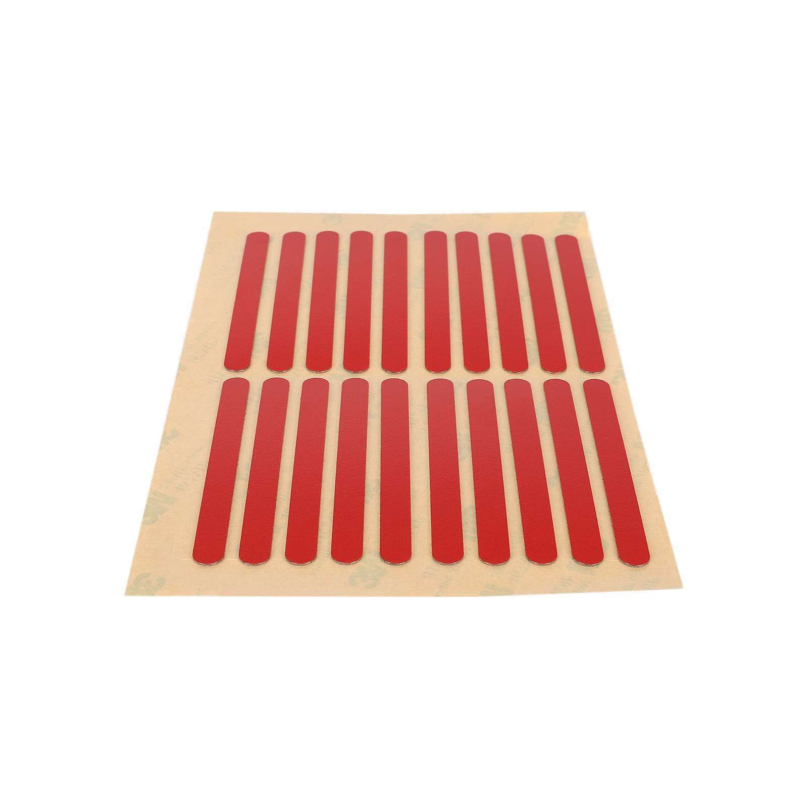 Original fourche avant et back fork rouge réfléchissant sticker pour Xiaomi M365 trottinette decorative shells
