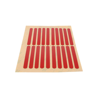 Original fourche avant et back fork rouge réfléchissant sticker pour Xiaomi M365 trottinette decorative shells