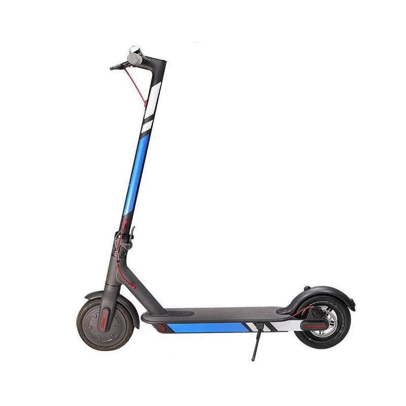 Bleu footpad stickers pour xiaomi M365 trottinettes