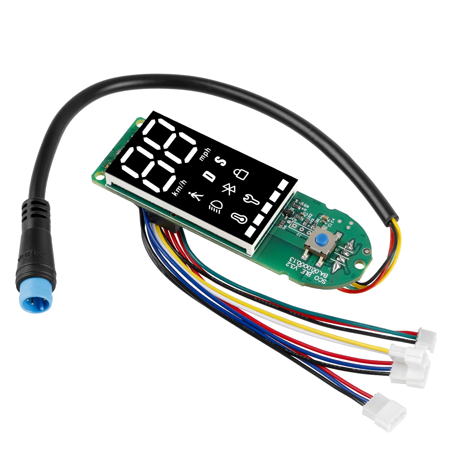 Xiaomi Kickscooter Circuit Board Set avec 4 plugs pour Pro Pro2 1S trottinettes