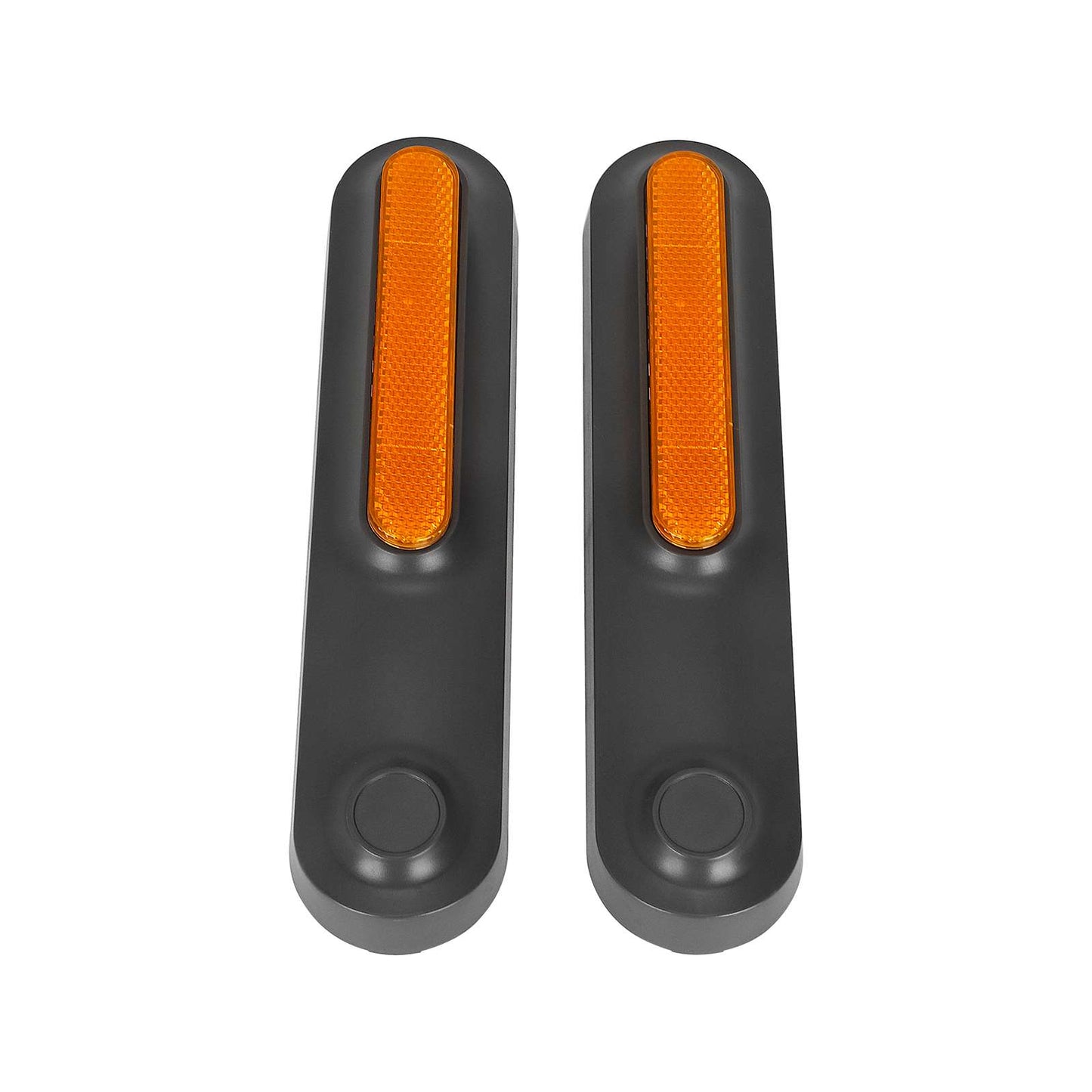 Gris fourche avant decorative shells+ jaune catadioptre bars pour Xiaomi4 Ultra trottinettes