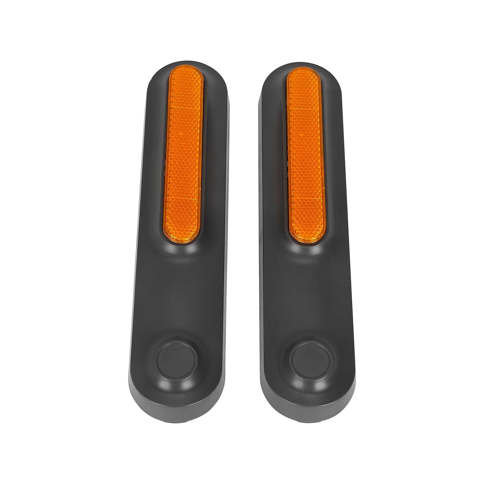 Gris fourche avant decorative shells+ jaune catadioptre bars pour Xiaomi4 Ultra trottinettes