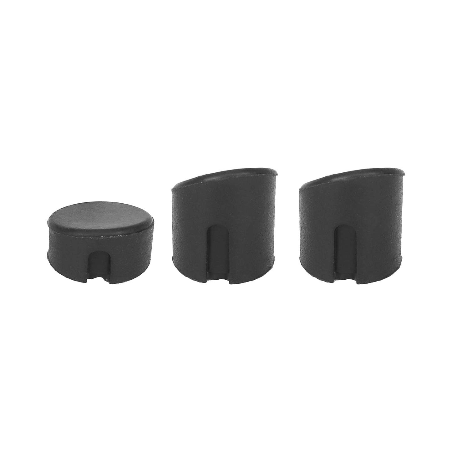 Noir silicone prise Cap pour vis of garde-boue arrière pour M365