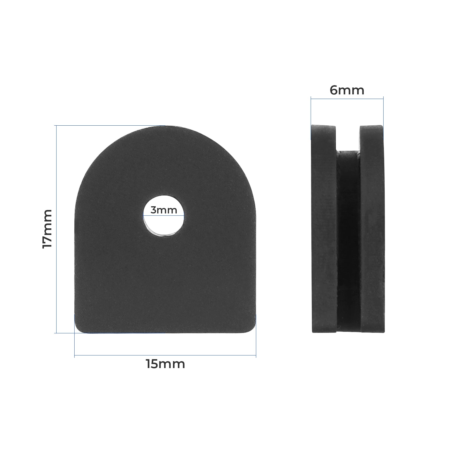 Noir silicone waterproof prise of rear light câble pour xiaomi trottinettes