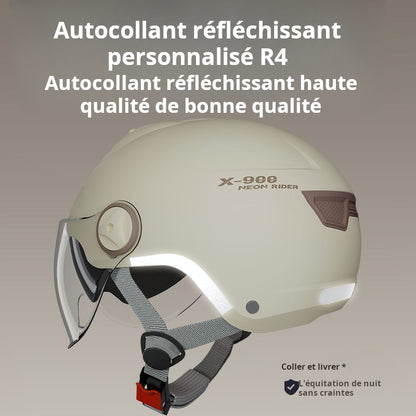 casque de vélo hommes et femmes Certification 3C quatre saisons universel été demi