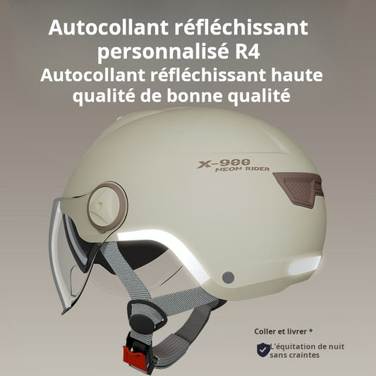 casque de vélo hommes et femmes Certification 3C quatre saisons universel été demi
