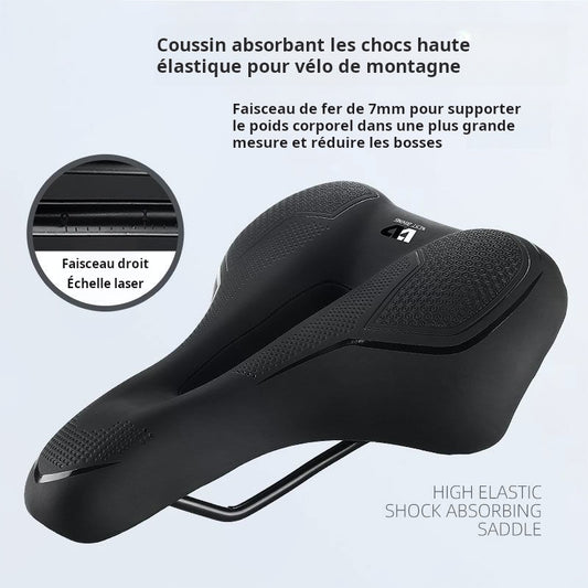 G5J West Rider selle de vélo amortisseur selle doux grossi vélo confort selle respirante