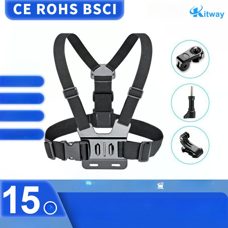 Support pour la poitrine de la caméra d'action GoPro DJI, support pour téléphone mobile
