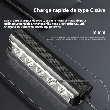 2600 lumens Alliage d'aluminium super brillant, Lumière de vélo