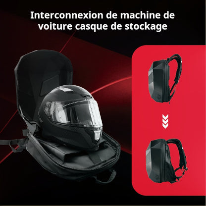 LOY sac audio LED yeux brillants sac à dos intelligent