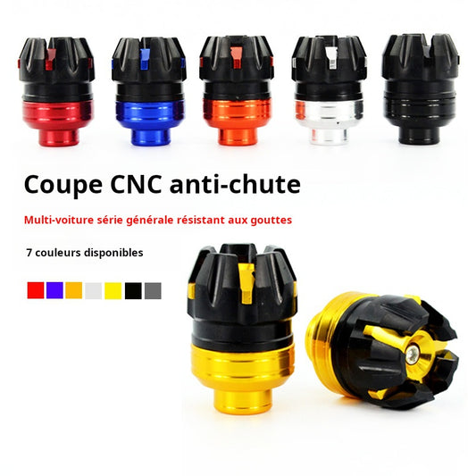 Accessoires moto universels fourche Coupe BWS Bobcat Coupe Anti-chute modifié Fuxi Ghost Fire Scooter Anti-Billard
