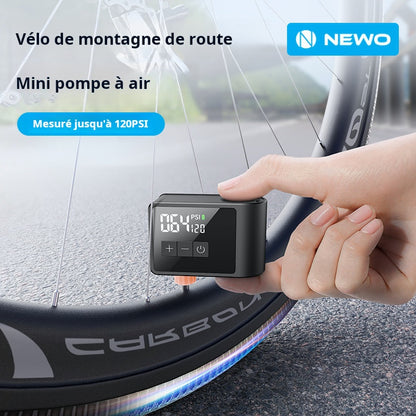 Pompe gonflable de cyclisme Ai pompe électrique intelligente portable