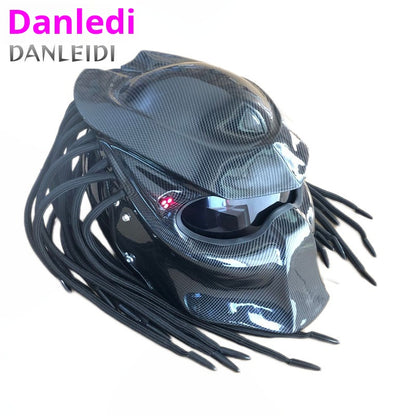 Casque de prédateur complet DOT ECE