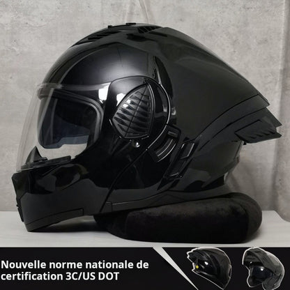 NBTK casque de moto double lentille 3C